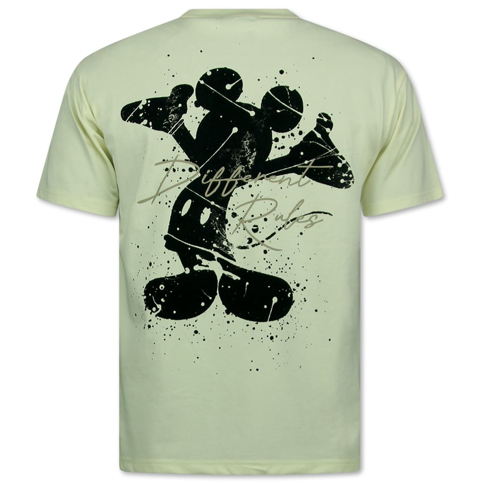 T Shirt Heren Met Print - Oversized T Shirt Heren - Tshirts Heren Grappig - Funny Shirt - 689 - Geel