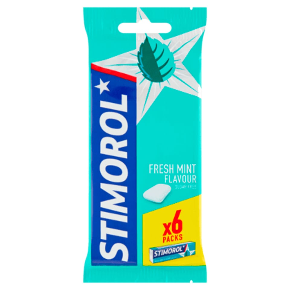 Stimorol Kauwgom Fresh Mint Suikervrij