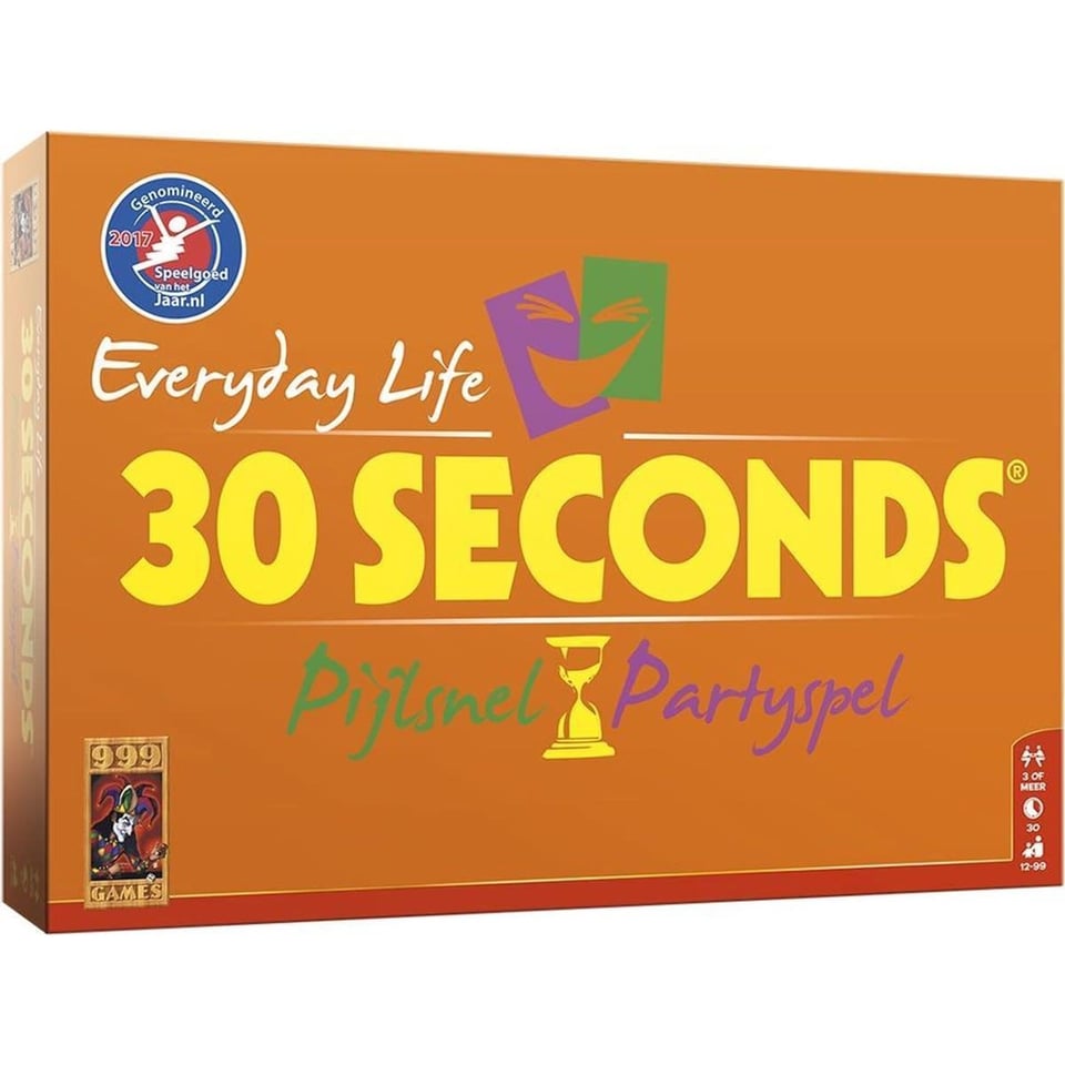 999 Games 30 Seconds Everyday Life Bordspel 12+