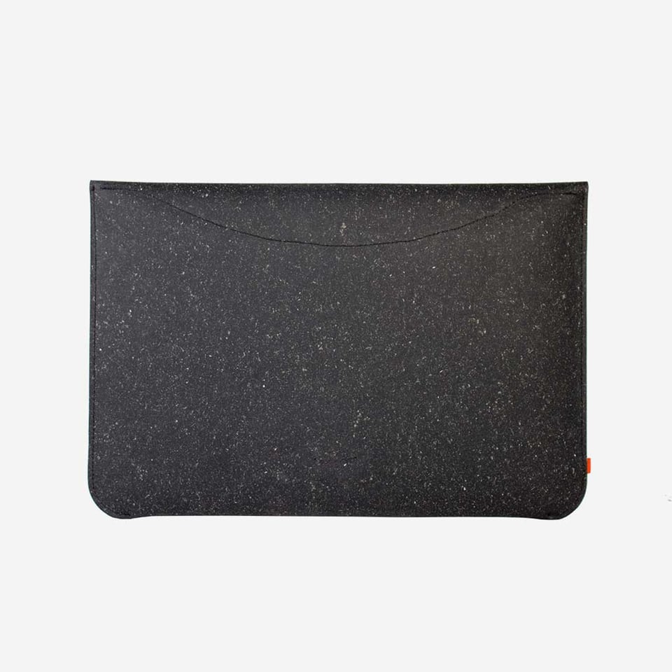 Laptop sleeve of tablet Gerecycled Leer - Maat S