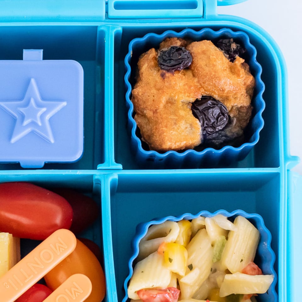 Montii Bento Siliconen Vormpjes Reef - Blauw