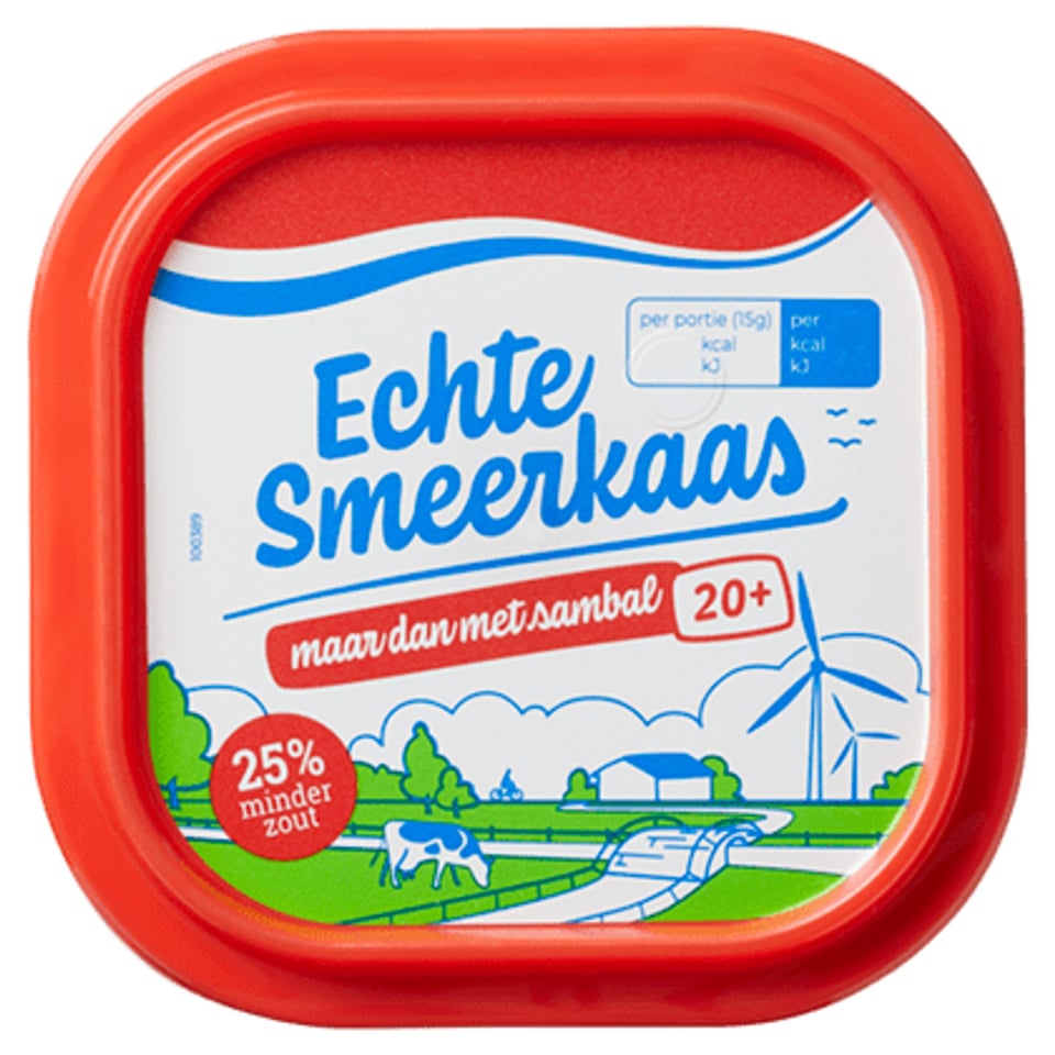 Echte Smeerkaas Sambal 20+