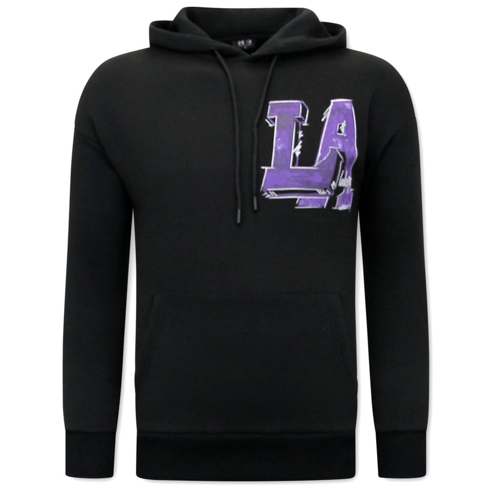 Los Angeles Lakers Oversized Hoodie Heren - Zwart