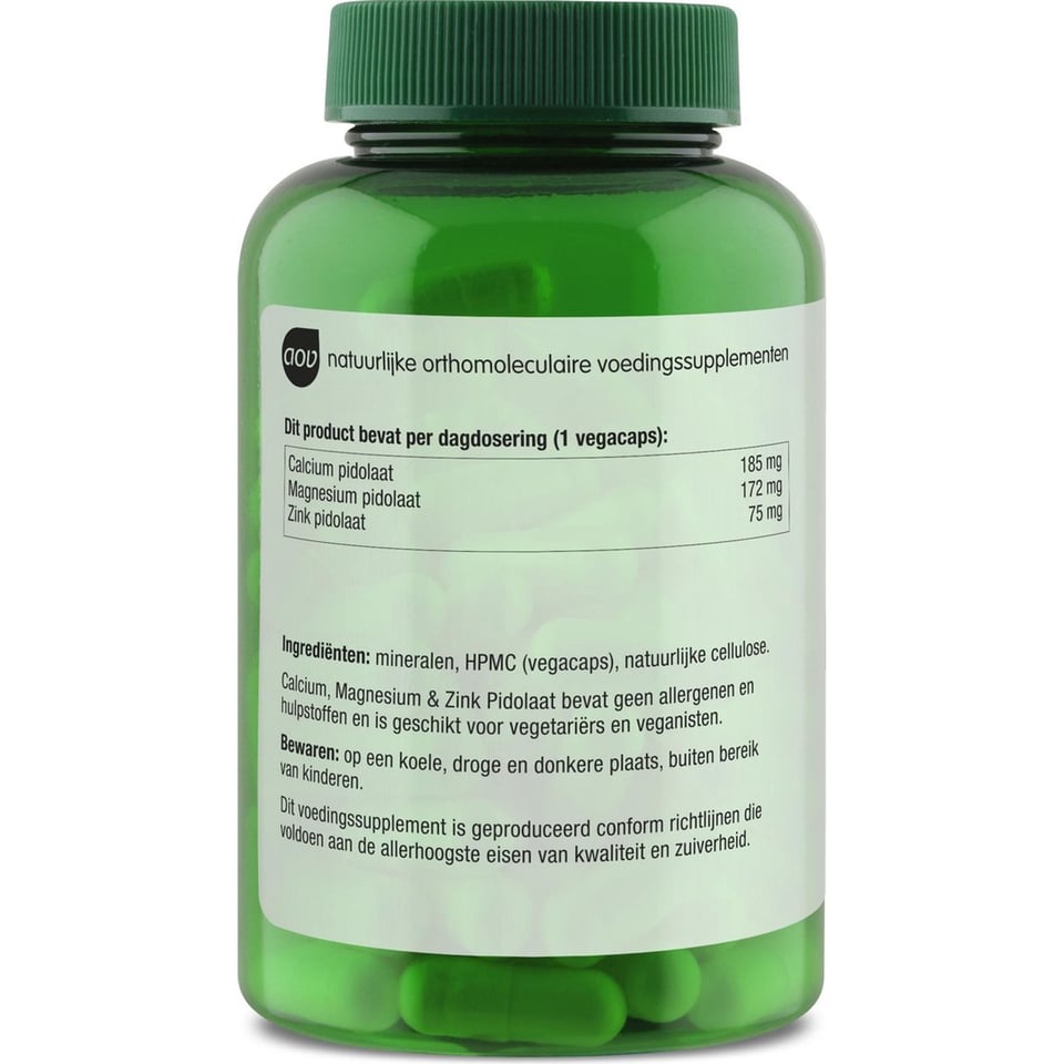 AOV 551 Calcium Magnesium & Zink Voedingssupplement - 90 Capsules