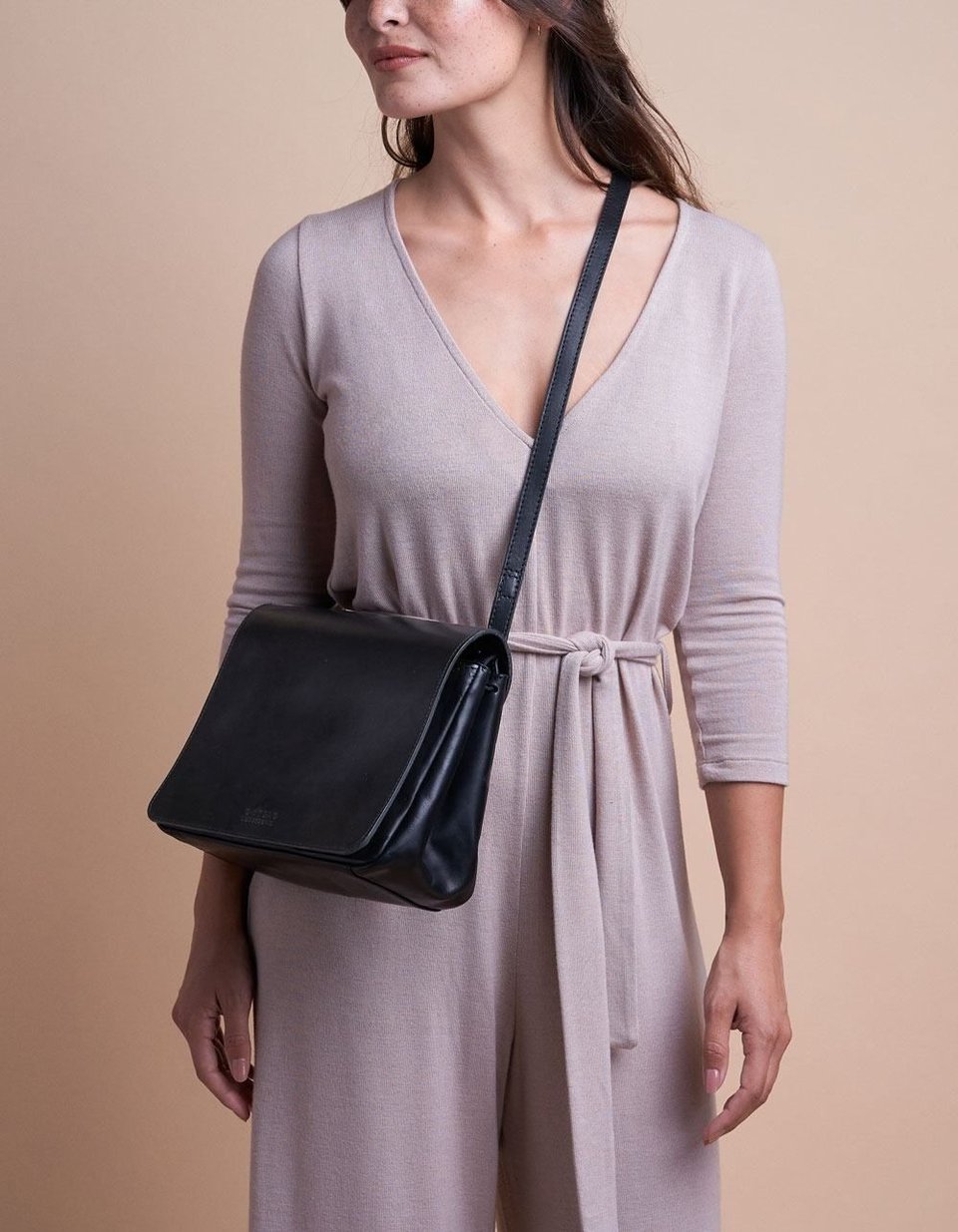 O My Bag The Lucy Bag - Eco Black Classic Leather