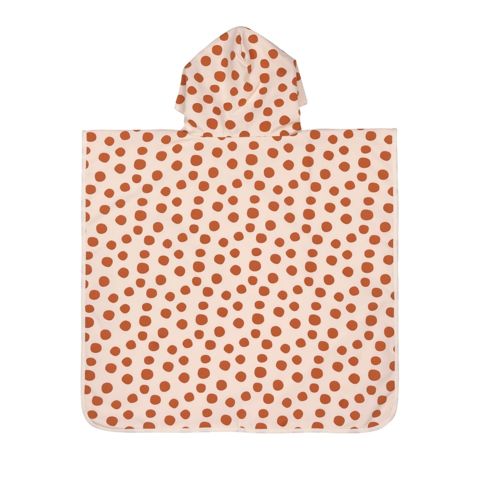 LSF Poncho Dots Powder Pink - Size : 80-98