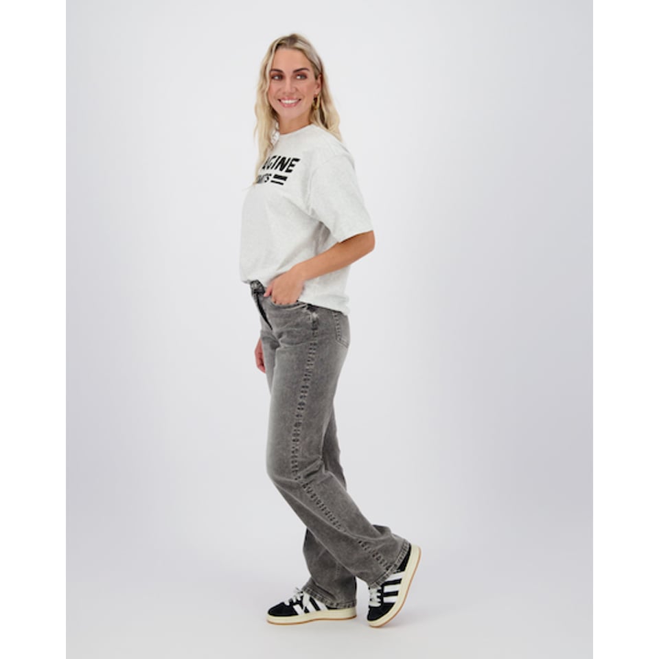 RAIZZED Straight jeans Sarah mid grey stone