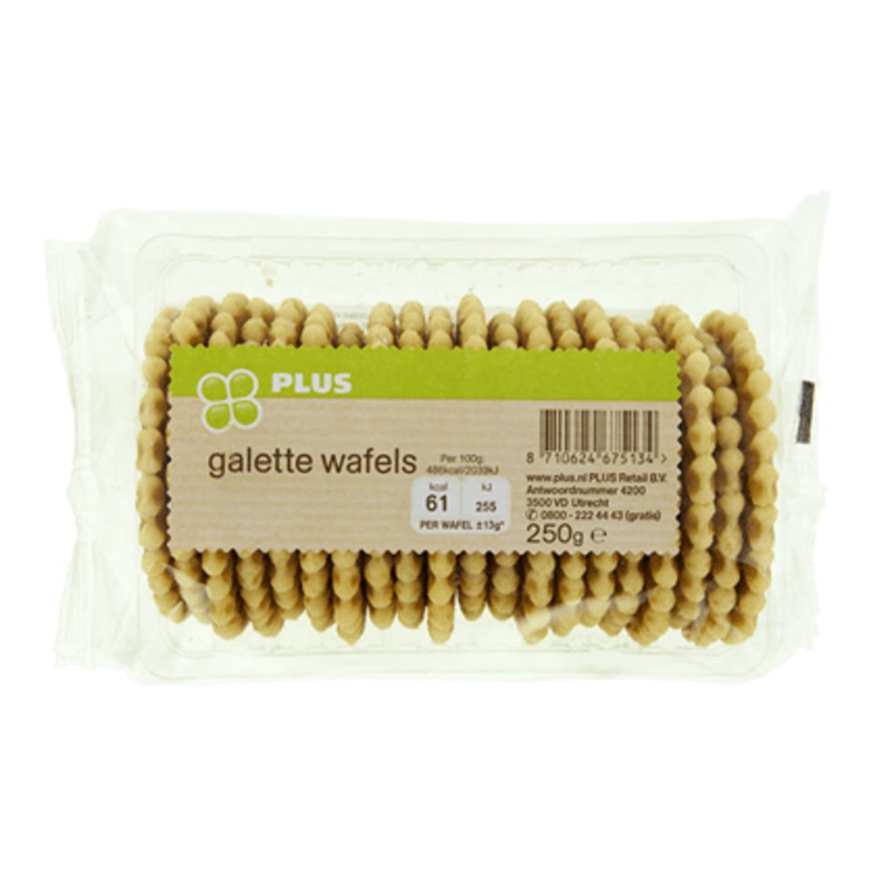PLUS Galette Wafels