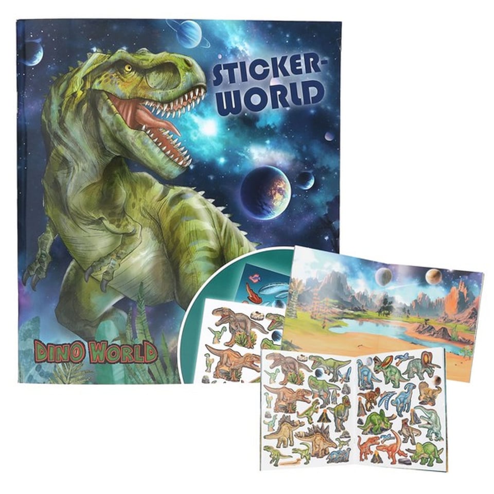 Dino World Stickerwereld