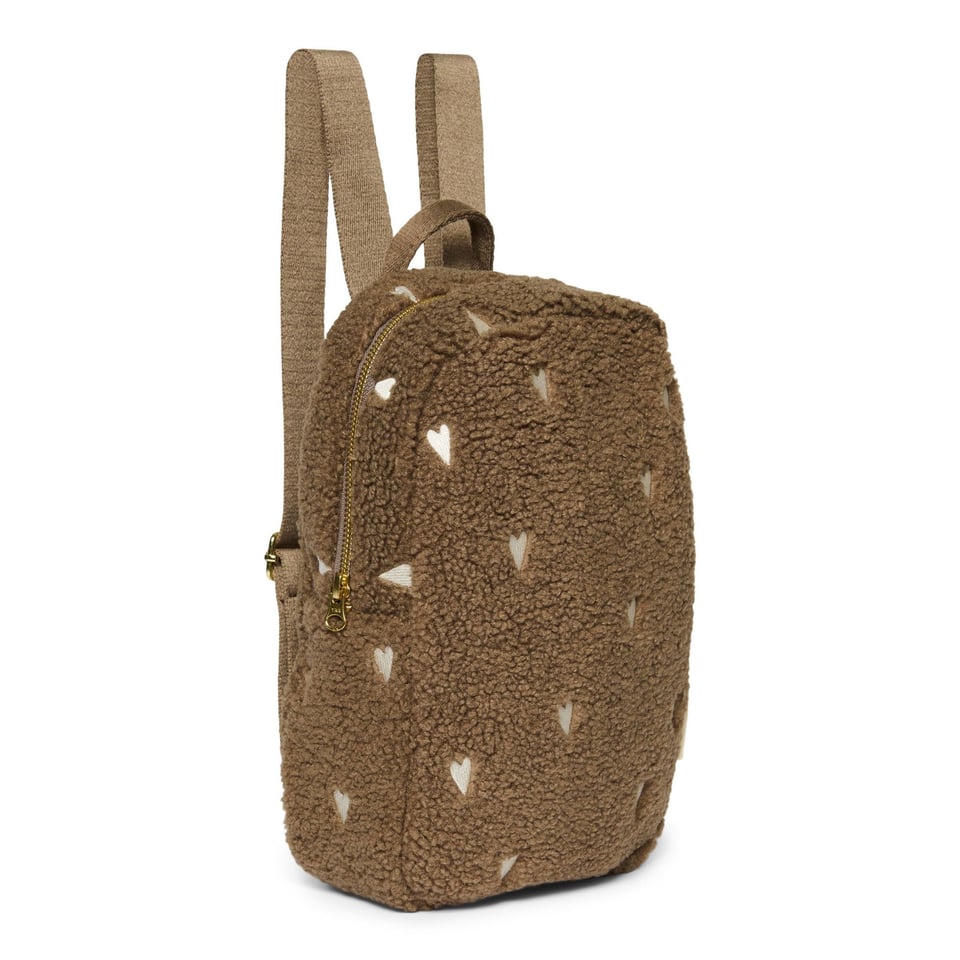 Teddy Hearts Mini Backpack  Brown Hearts - Brown Hearts / OS
