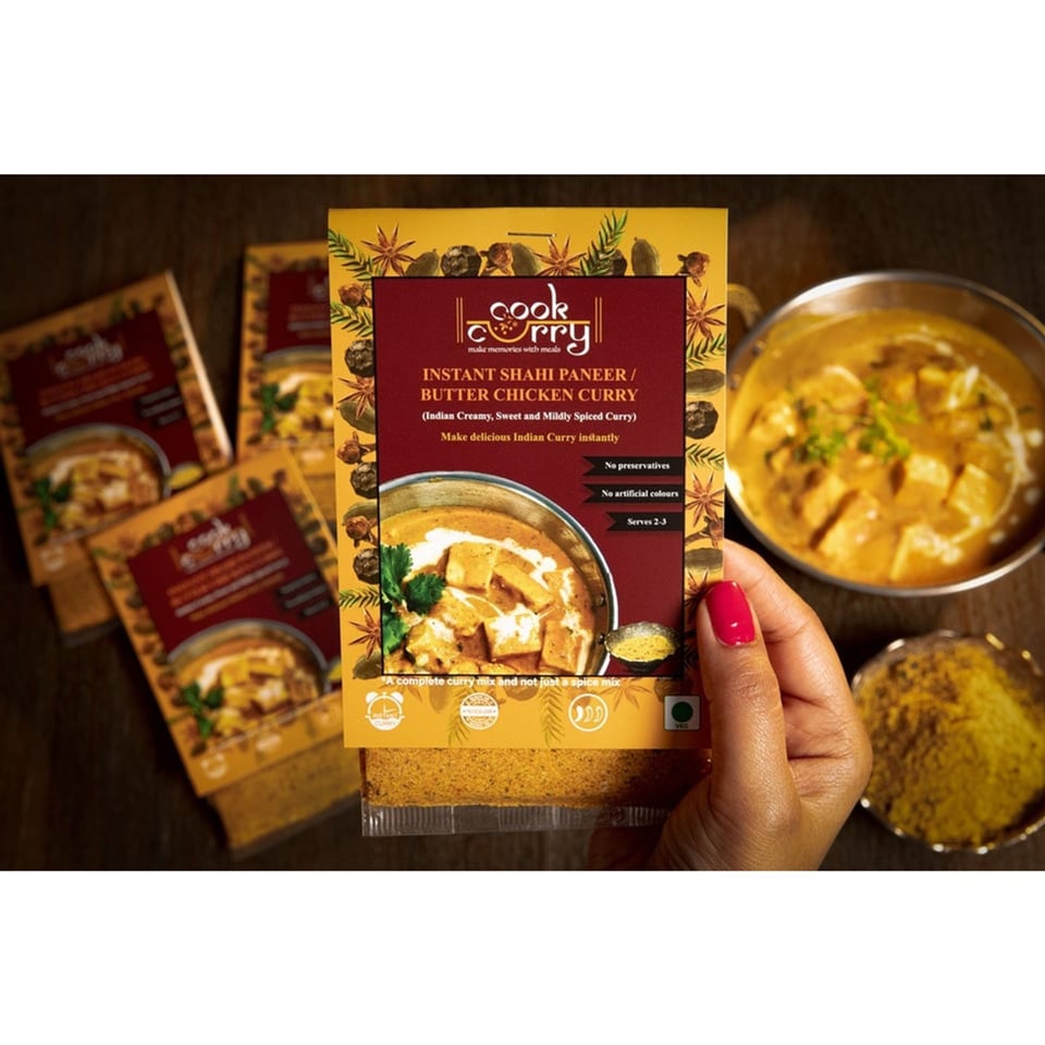 Cook Curry Instant Shahi Paneer/ Butter Chicken Mix