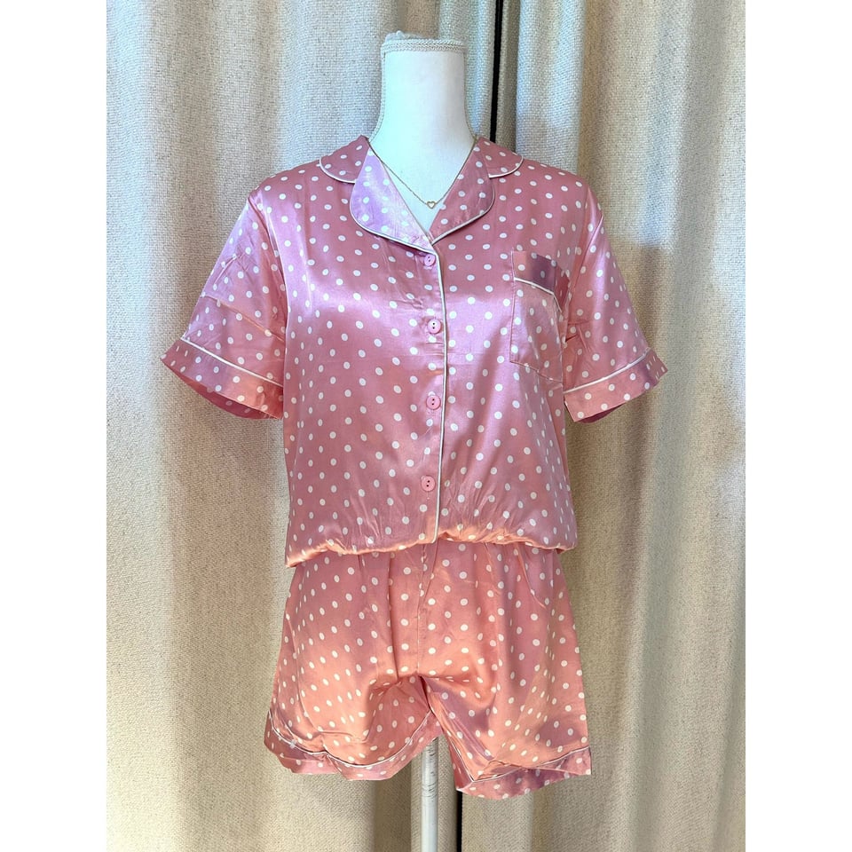 Stella dotted Nightwear Setje - Roze