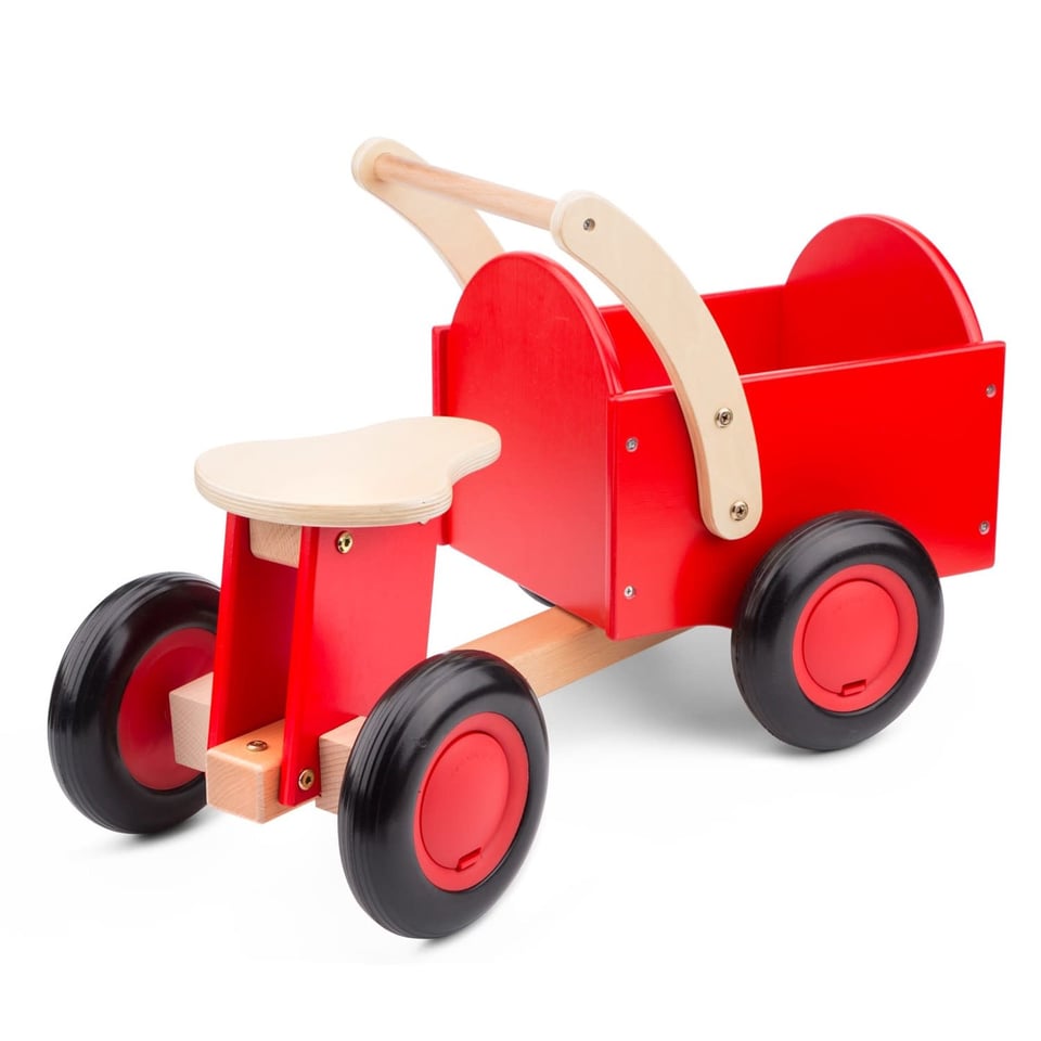 New Classic Toys Bakfiets Rood 1+