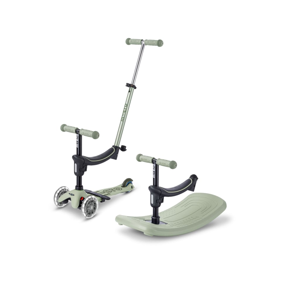 Mini Micro 6in1 Rock & Go LED Groen