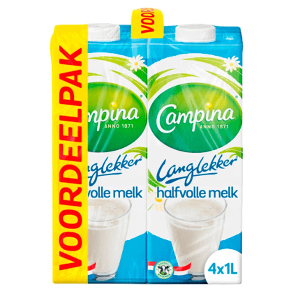 Campina Langlekker Halfvolle Melk VDV