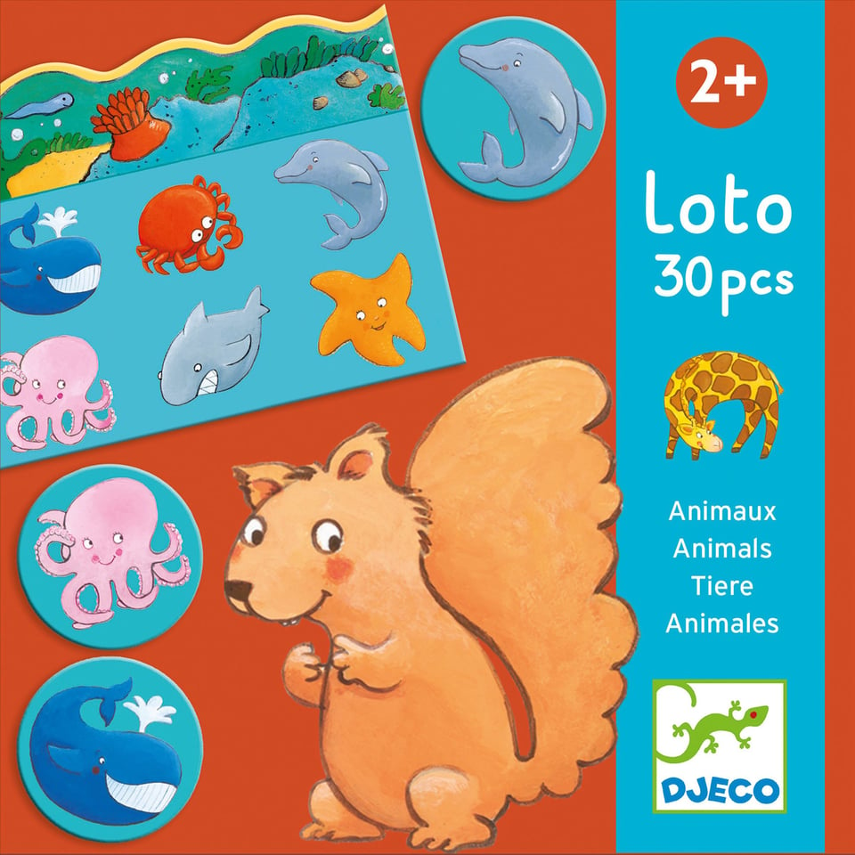 Djeco Lotto Animals 35 Delig 2+