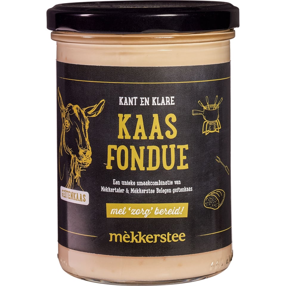 Kaasfondue Geitenkaas