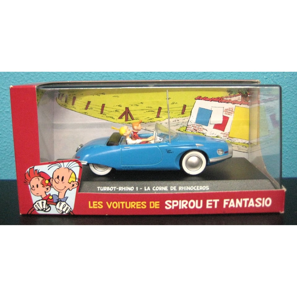 Les Voitures De Spirou Et Fantasio - Turbot-Rhino 1 - La Corne De Rhinoceros