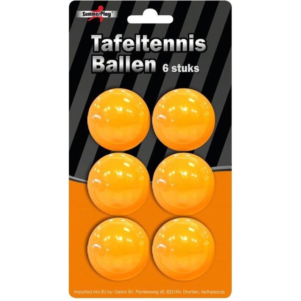 Tafeltennis Balletjes Orange