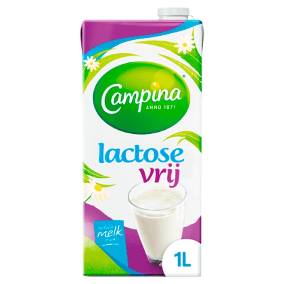 Campina Houdbare Melk Lactosevrij