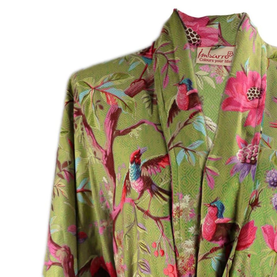 Kimono Royal Paradise Moss Viscose One-Size