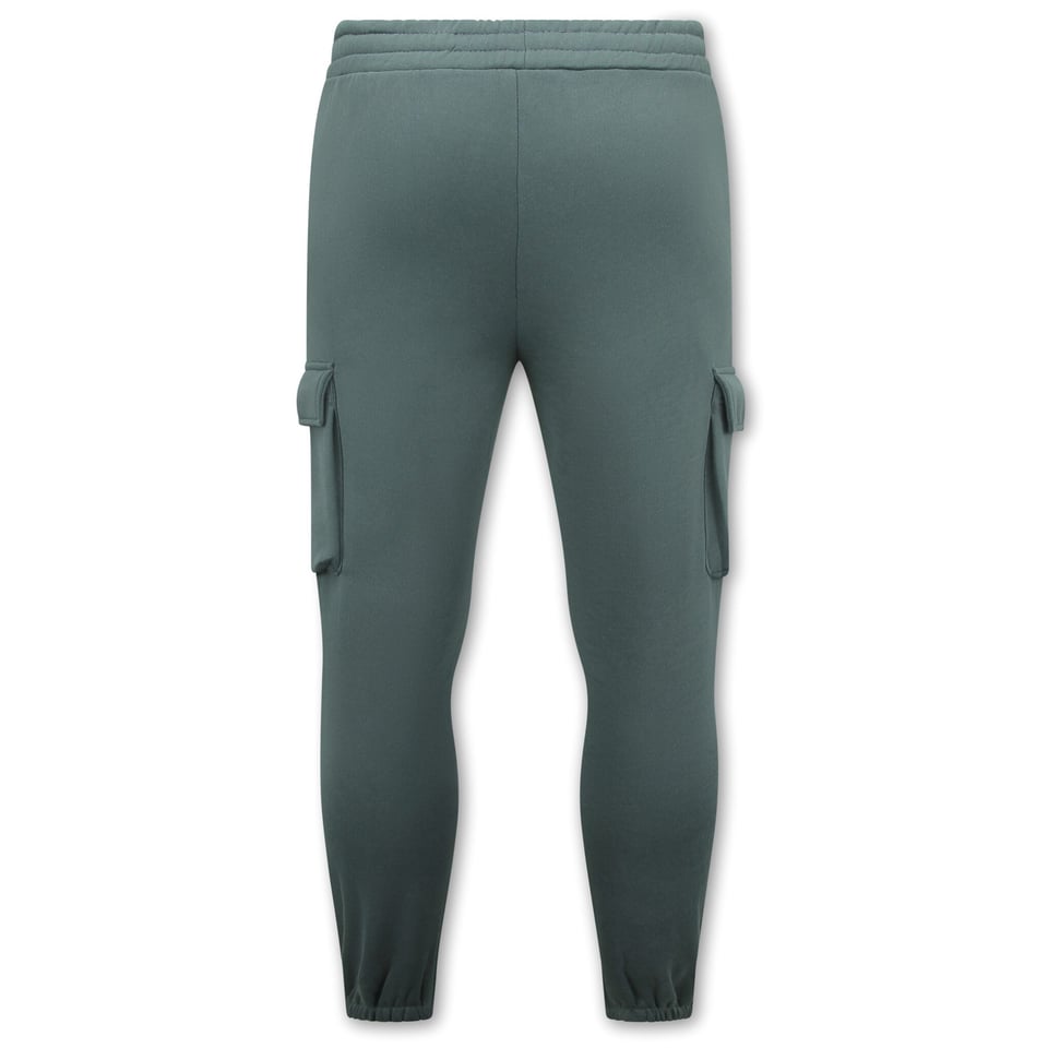 Huispak Heren Volwassenen - Oversized Joggingpak - Dik Geweven - Antraciet