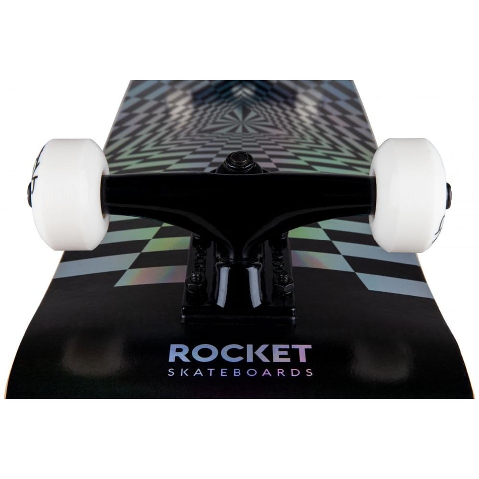 Rocket Rocket Complete Skateboard Prism Foil Silver