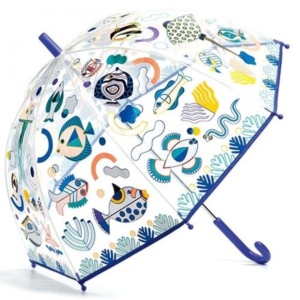 Djeco Kinderparaplu Vissen- Magische Kleuren DD04710