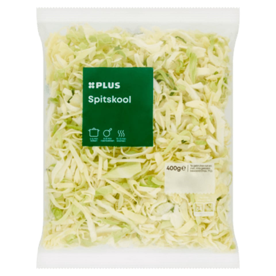 PLUS Spitskool Gesneden