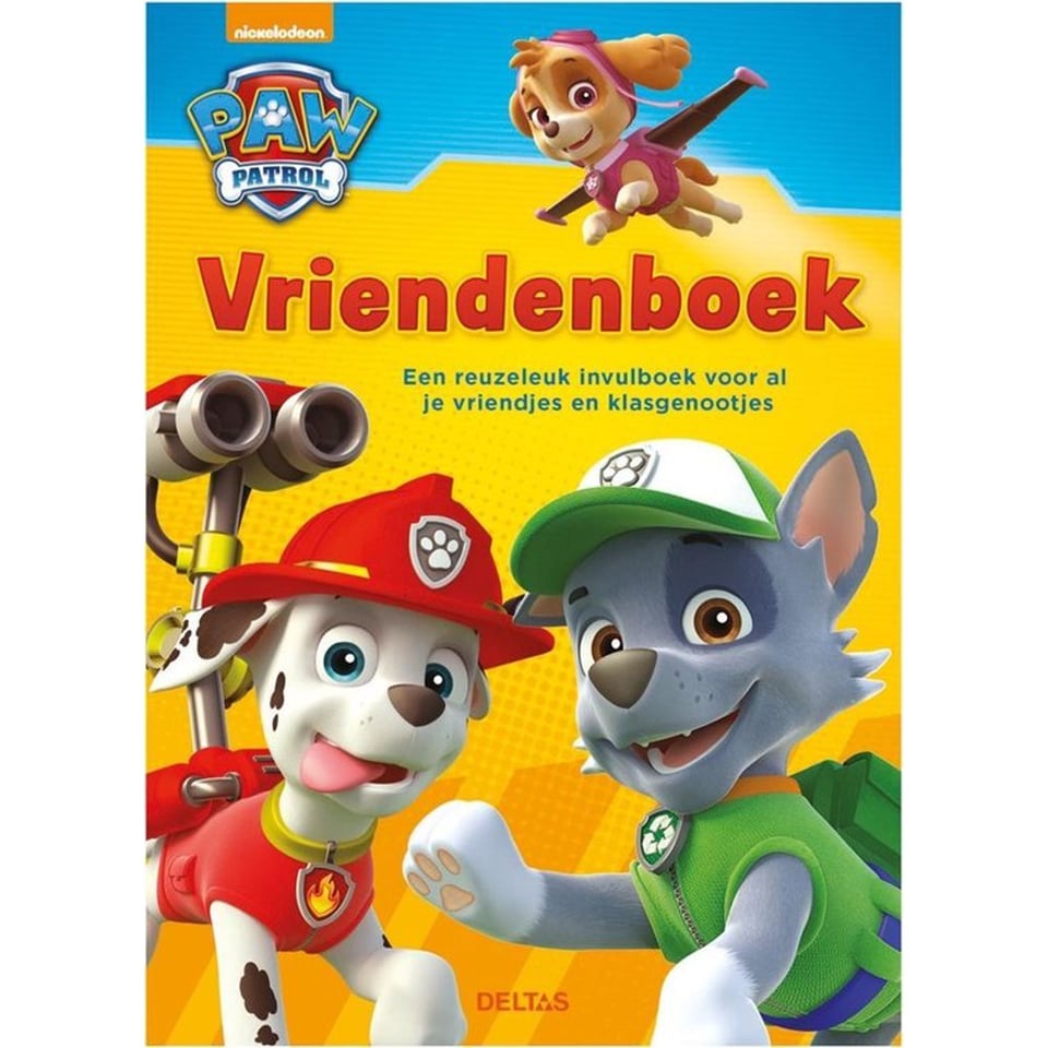 Paw Patrol Vriendenboek