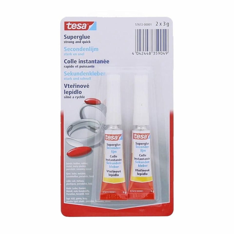 Tesa Super Glue 2pcs