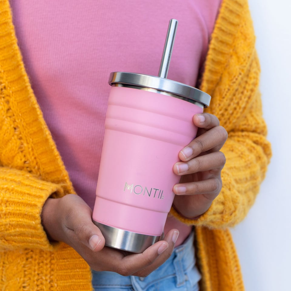 X MontiiCo Mini Smoothie Beker Strawberry