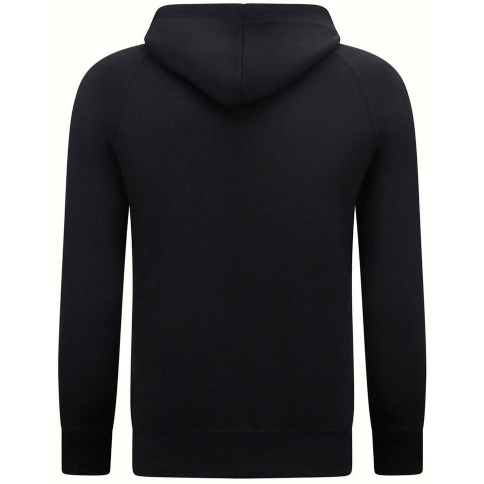 Hoodie Heren - Sweat Short Heren - SET - Zwart