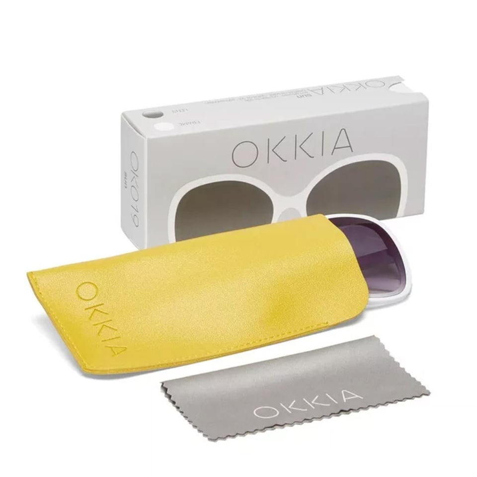 Zonnebril ANNA Butterfly White OK019-OW