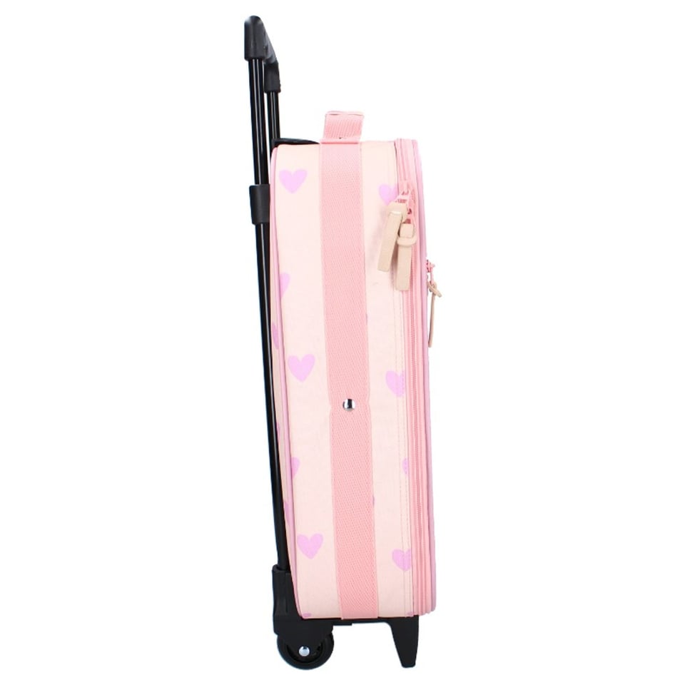 Kidzroom Trolley Koffer Hartjes