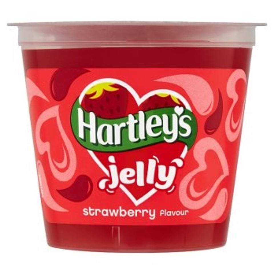 Hartley's Strawberry Flavour Jelly 125g