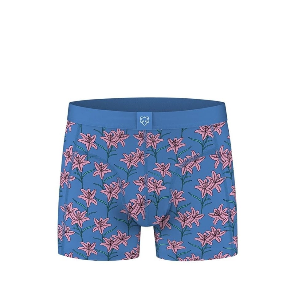 Boxer Pink Flowers