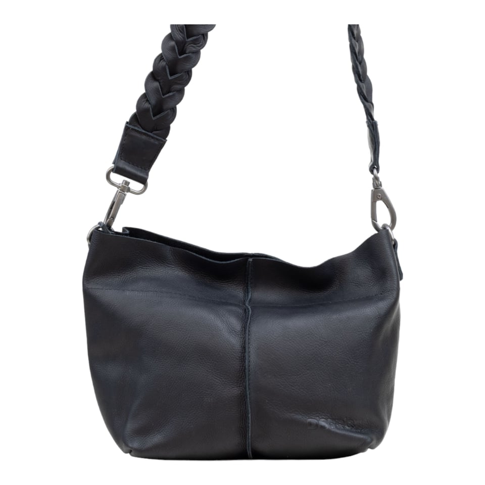 DSTRCT Leather Preston Shoulder Bag Small