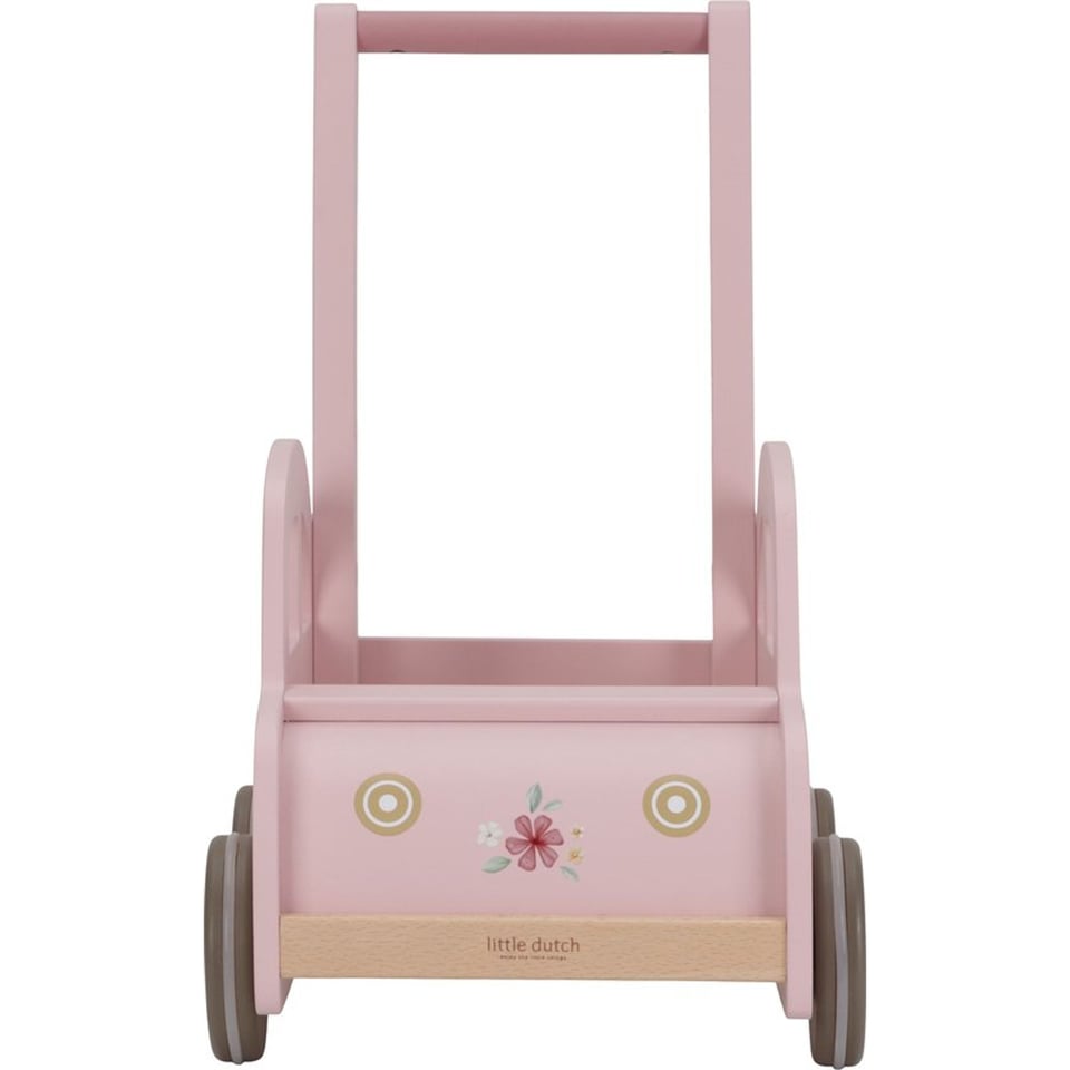 Little Dutch Loopwagen Roze FSC