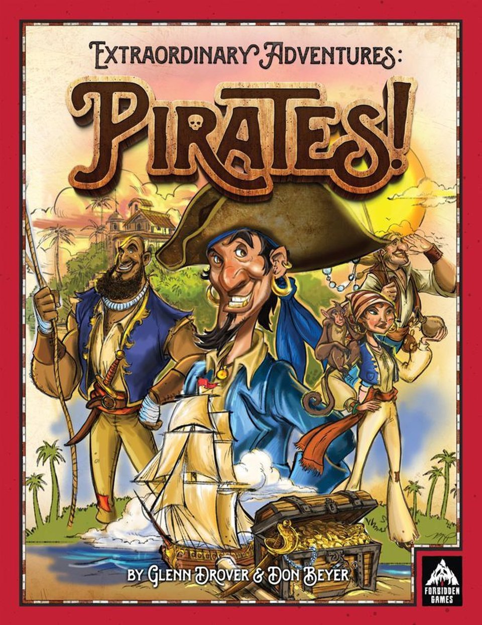 Extraordinary Adventures Boardgame - Pirates