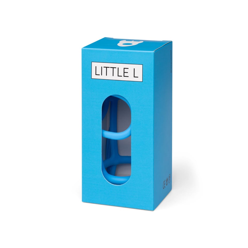 Little L Soft Toys - Bijtringen - Raket Blauw