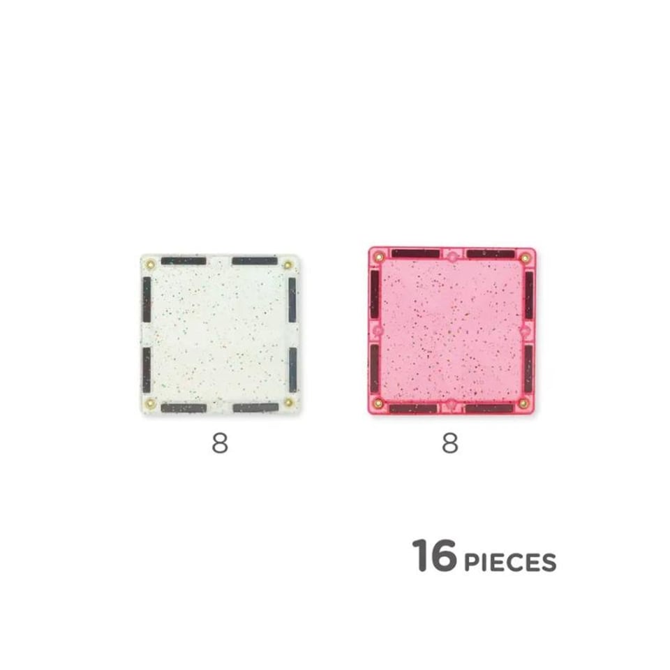 Cleverclixx Glitter Tiles Pack 16 Pcs