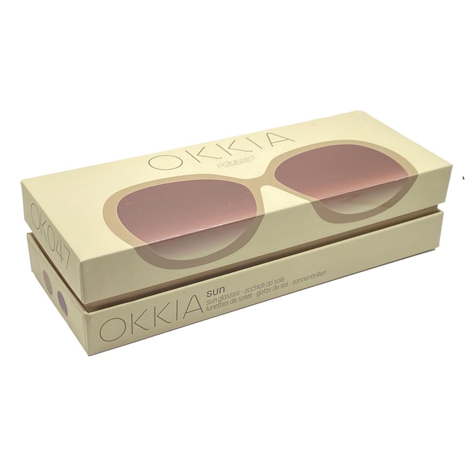 Zonnebril MIAMI Butterfly Jelly Pearl OK047-JP + Polarized
