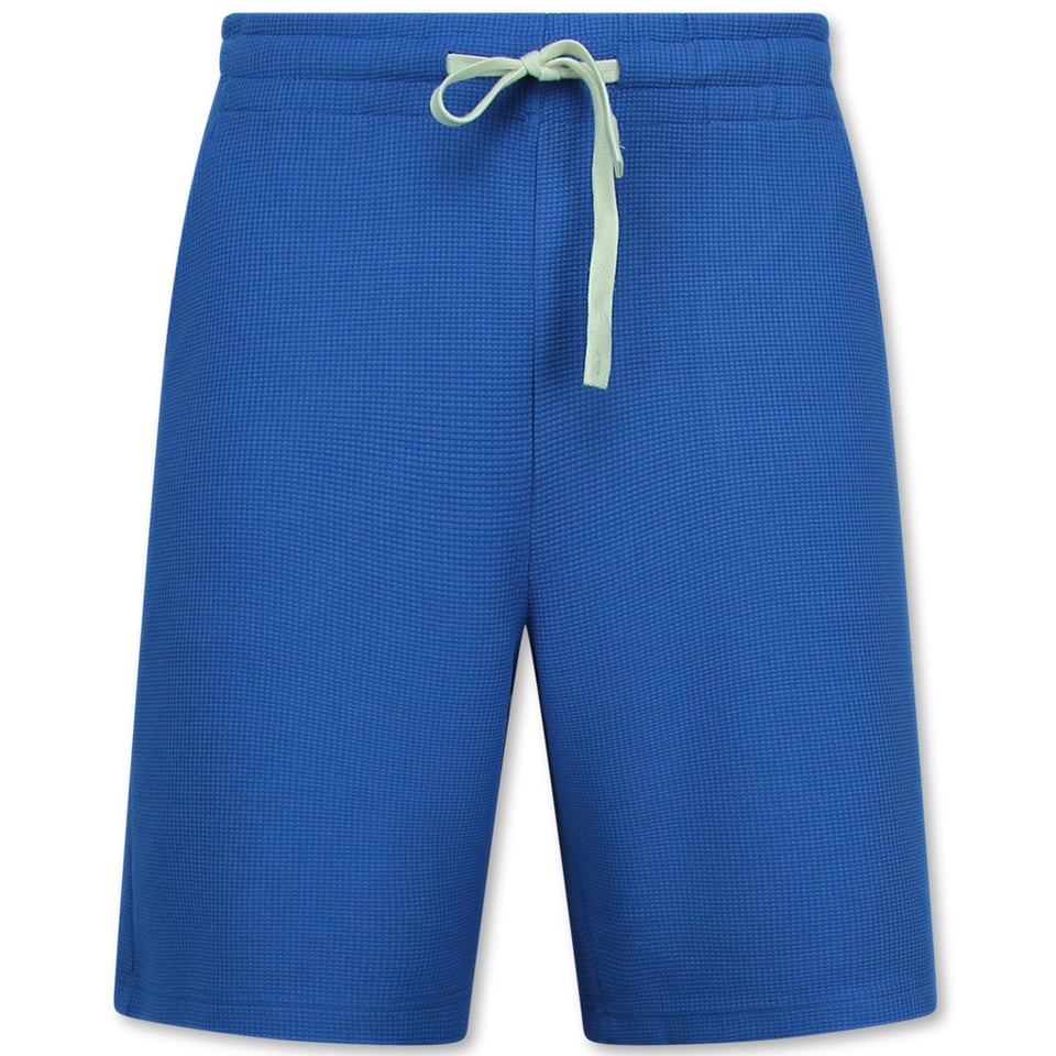 Zomerset Heren - Ribbed Oversized - Two Piece Setje - Twinset - Co Ord Set - 918 - Blauw