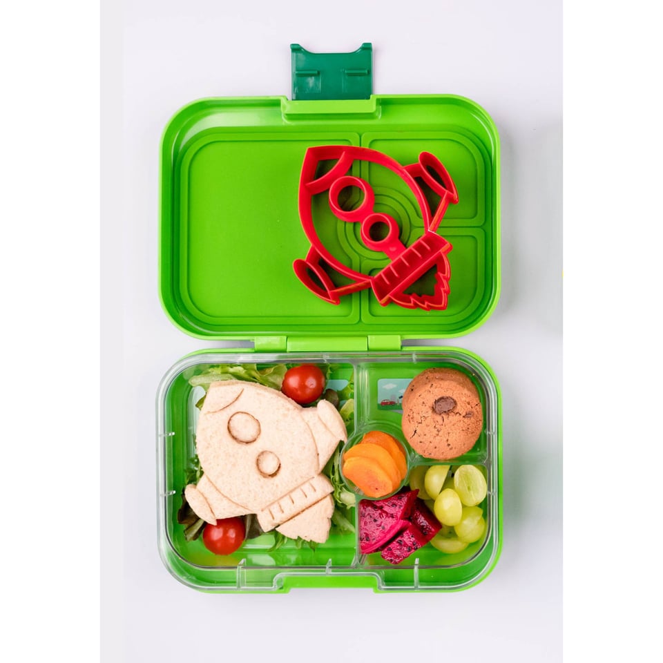 Lunch Punch Sandwich Cutters Space - Rood