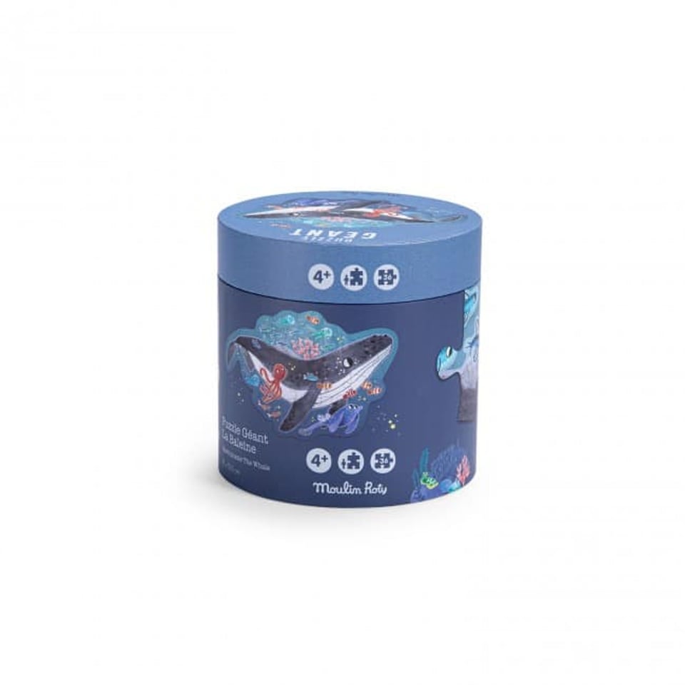 Moulin Roty Puzzel Grote Walvis (36 Pcs) Les Aventures De Paulie