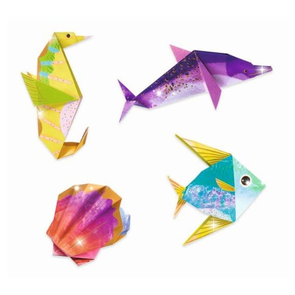 Djeco Origami Zeedieren 7-13 Jaar