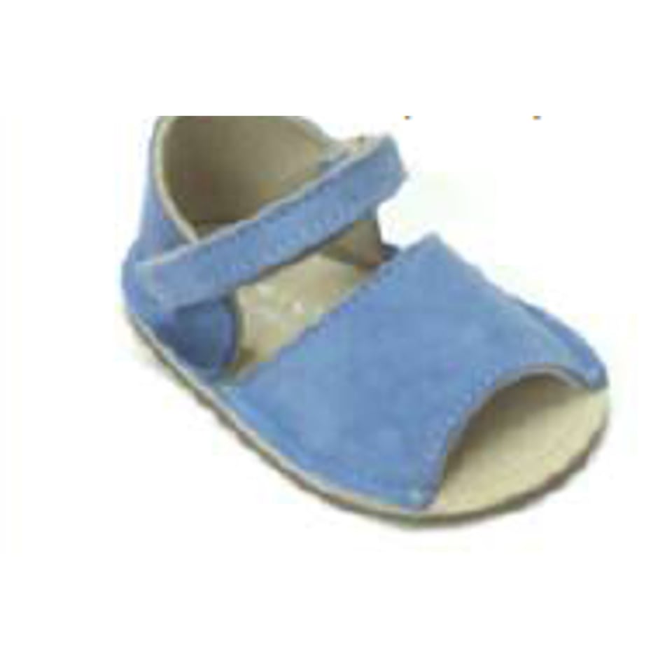 Shoeslepetit menorquina velcro azul vela