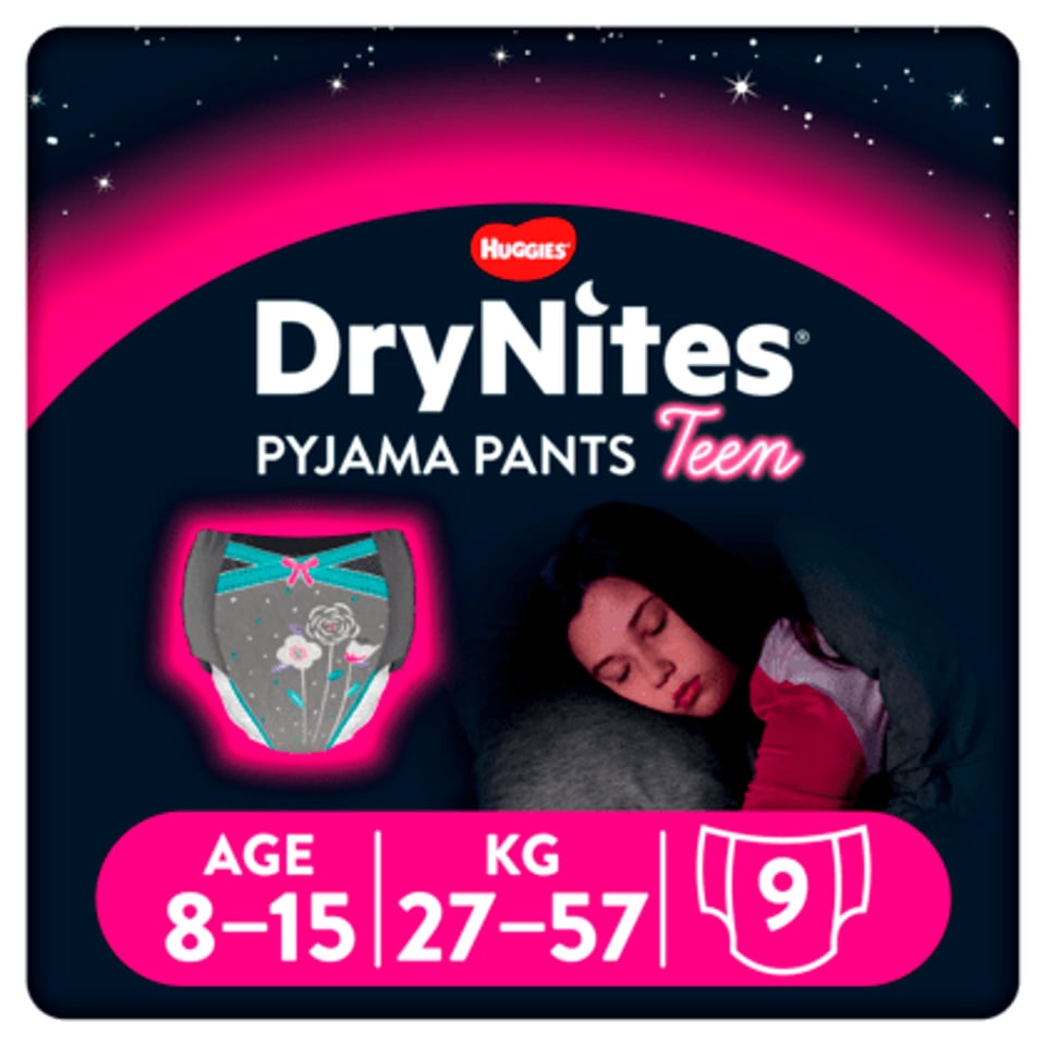 Huggies Drynites Girl 8 - 15 Jaar