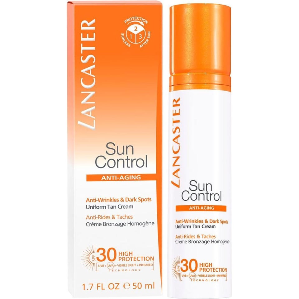 Lancaster Sun Control Anti-Wrinkles Zonnecreme - SPF 30 - 50 Ml